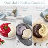 3D Design Mousse Cake Mold Silicone Fondant Mold Practical Soap Mold  Baking Cake