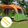 10Pcs Bucket Plastic Nails Tent Tarpaulin Ground Camping Yellow Tent Pegs Accessory Outdoor Fixing Pegs Travel