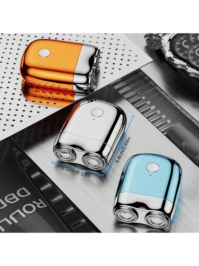 Men's Electric Shaver Washable Rechargeable Portable Detachable Head Mini Razor Multicolor Fashion