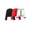 2026 Spring New European and American Cross-border Women's Clothing Street Fashion Three-color Short Suit Jacket W039 8421
