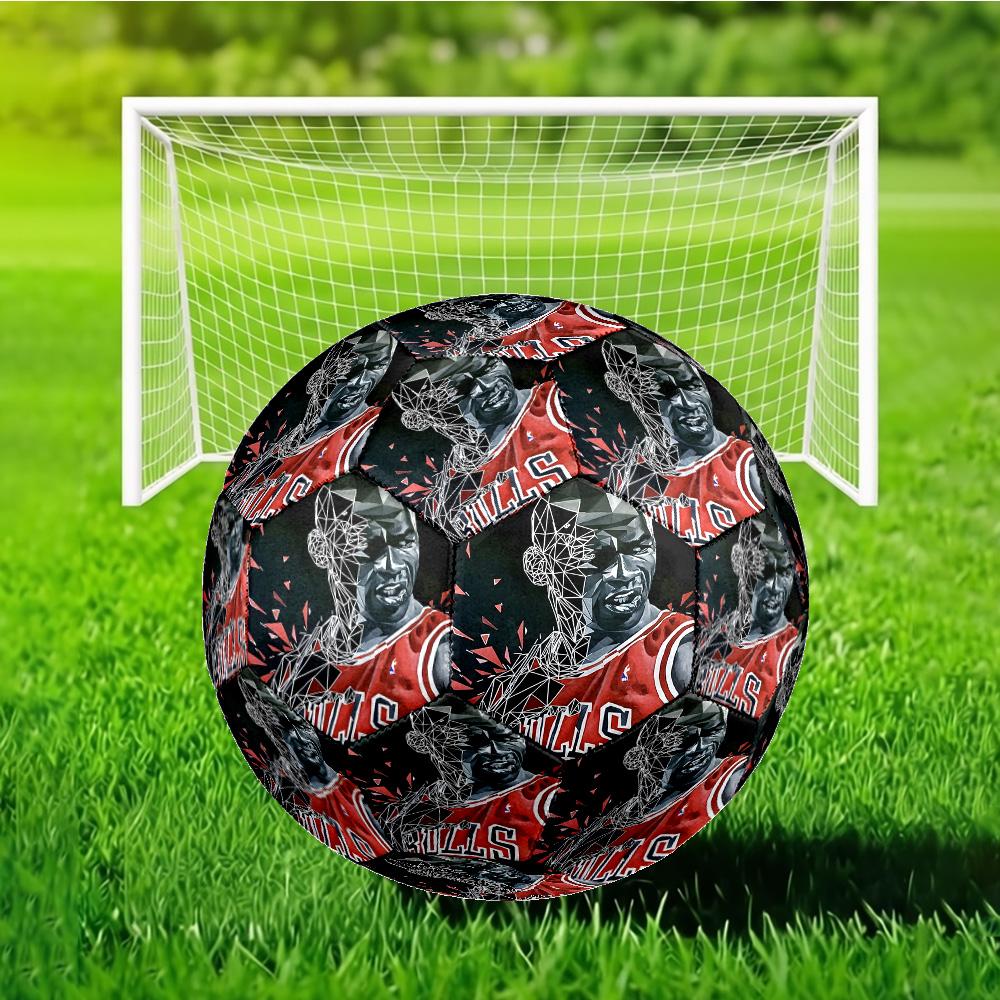 Fc Bayern Munich Star Soccer Ball Size 5 Soccer Ball, Machine-stitched, Soft and Comfortable, Suitable for Training and Matches Fan Gift