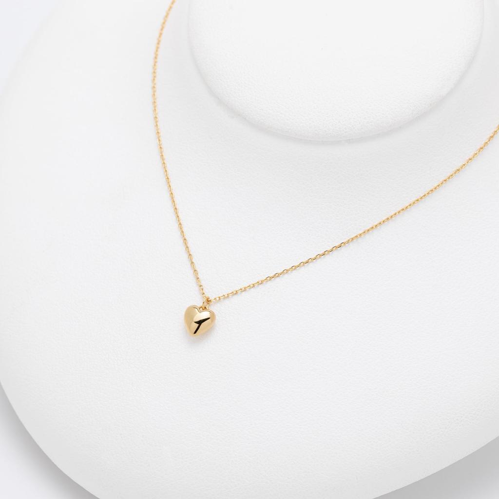 [Bloom] Offizielle Damen-Halskette, Silber mit Gelbgold-Beschichtung, Herz-Motiv 0772-4662-0019-0000