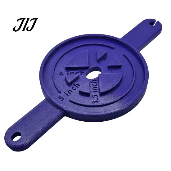 Ceramic Shaping Supplies Trimming Bat System for Pottery Wheel, Tool, 3.5Inch 4Inch Professional Tool 5Inch, 3D Printed Fixing Rim Shaper Studios