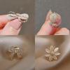 Elegant Anti-Exposure Bow Brooch Button for Shirts