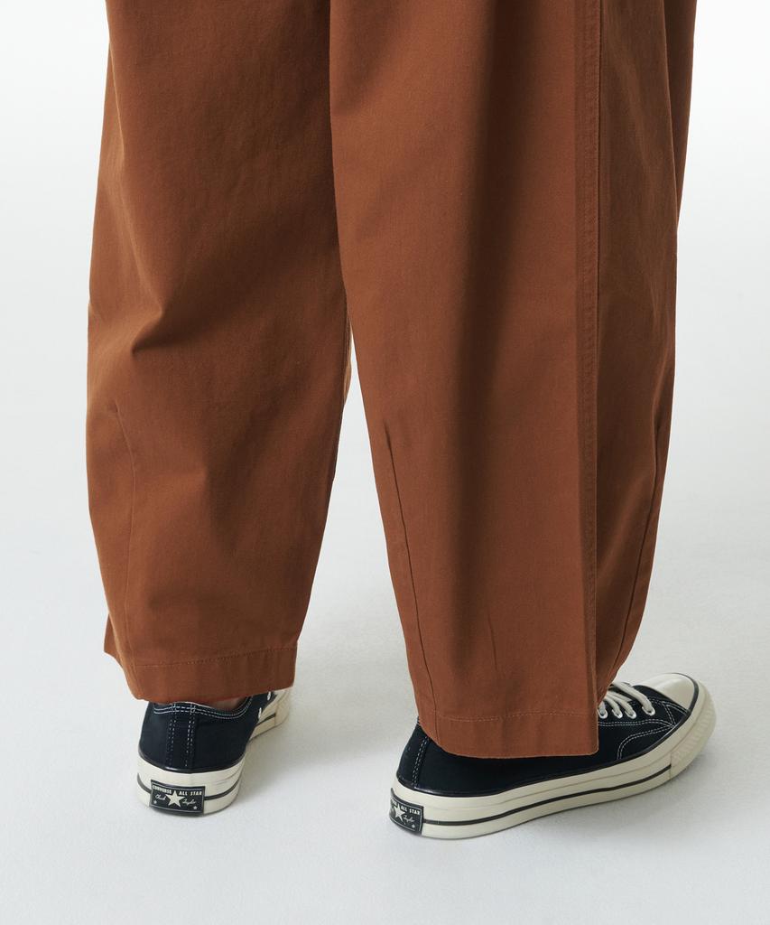 MUSINSA STANDARD Cotton Wide Balloon Pants [Brick Orange]