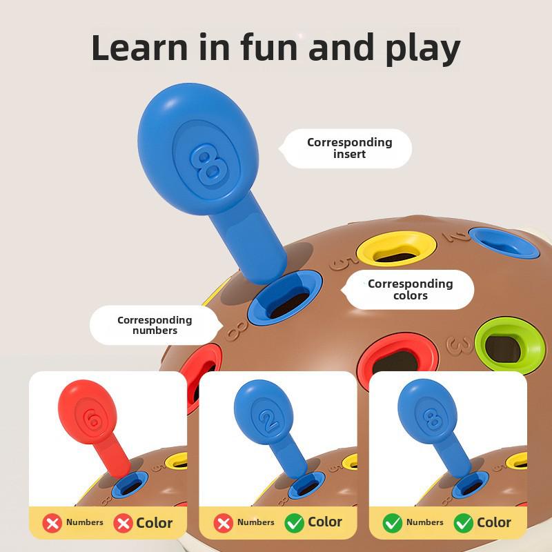 Hedgehog Fine Motor Skill Development Toy for Early Childhood Education