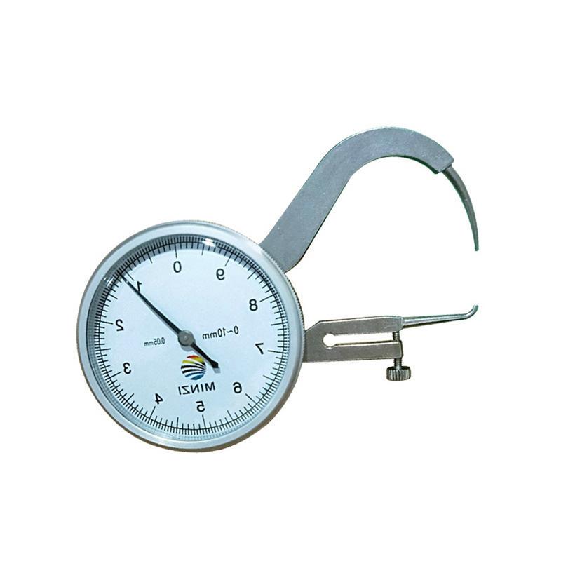 Buy Wall Thickness Gauge Caliper Table Round Head Strap Gauge Caliper