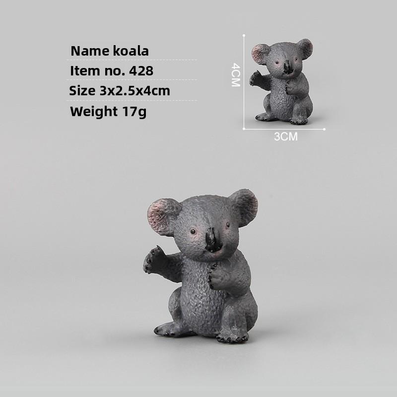 Realistisches Koala-Tiertier-Modell PVC Sammlerstück für Wildtier-Enthusiasten und Naturdekoration