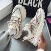Sneakers men's new spring and summer mesh breathable casual dad shoes men's teen trend wear-resistant running shoes