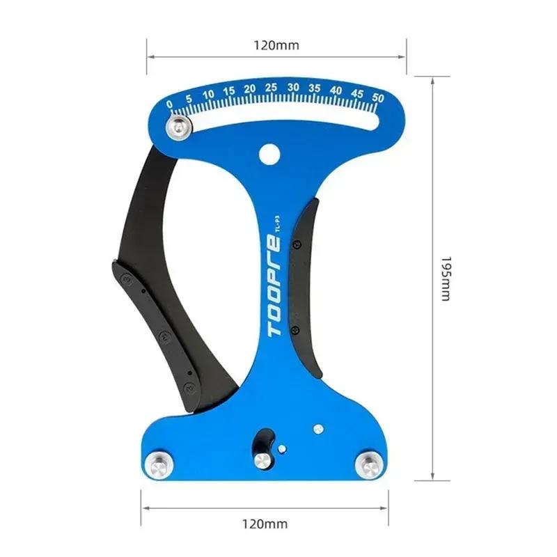 TOOPRE Mountain Bike Spoke Tension Gauge Mountain Wheel Set Ring Elastic Measuring Device Slant Swing Correction Tool
