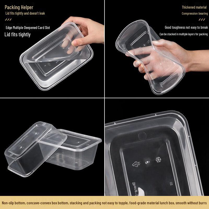 ZISIZ Thickened Disposable Food Container