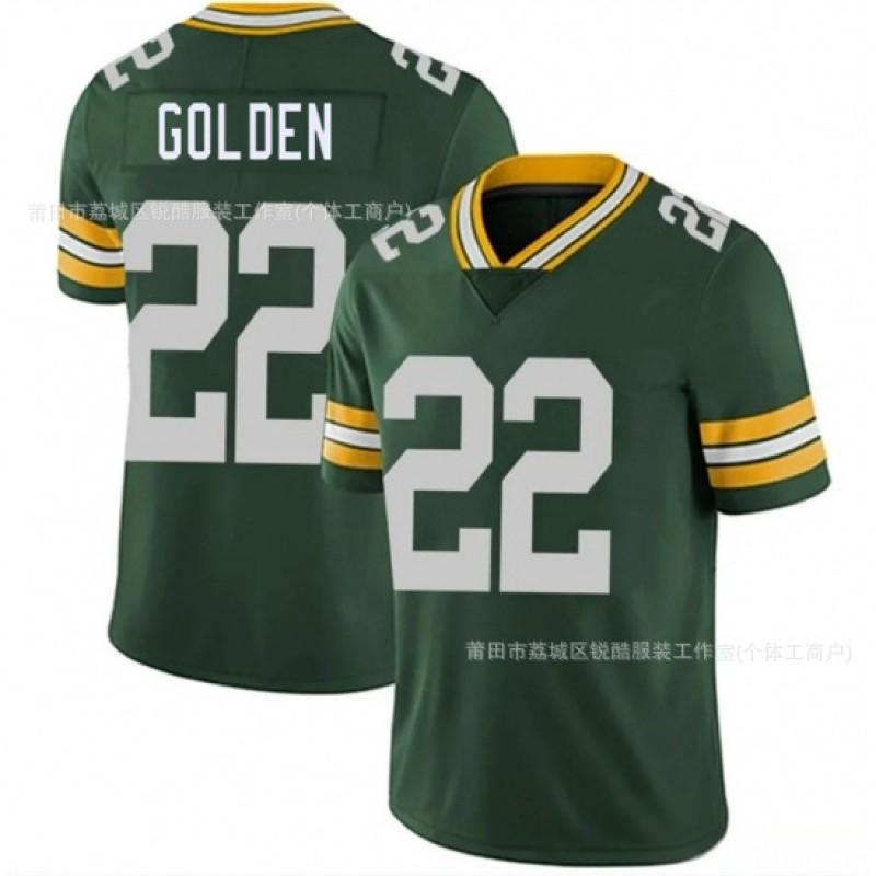 Mens NFL Micah Parsons Green Jersey Rugby Football Fan Apparel Premium Breathable Athletic Top