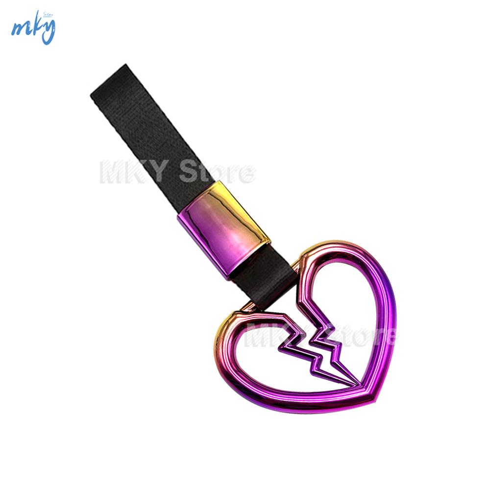 

Цветное кольцо Tsurikawa Heart JDM racing Train Bus Handle Remesh Styling Drift Charm Remesh Drift Auto Accessories Car Remesh