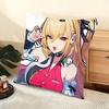 Game Zenless Zone Zero Cushion Cover Soft Short Plush Pillow Cover Smooth Cozy Texture Aesthetic Cushion Case Home Decor