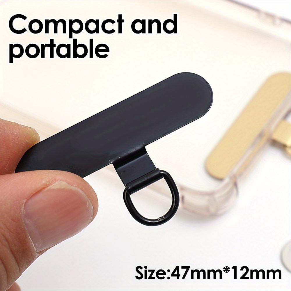 1pcs Universal Metal Mobile Phone Lanyard Shim Ultra-Thin Stainless Steel Fixed Cellphone Lanyard Link Accessories