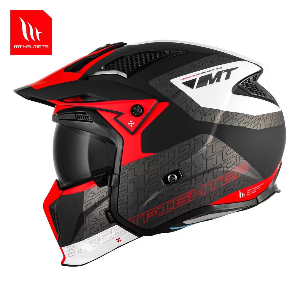 Motorcycle Modular Mt Helmet Spain Streetfighter Single Visor Quick-Release
