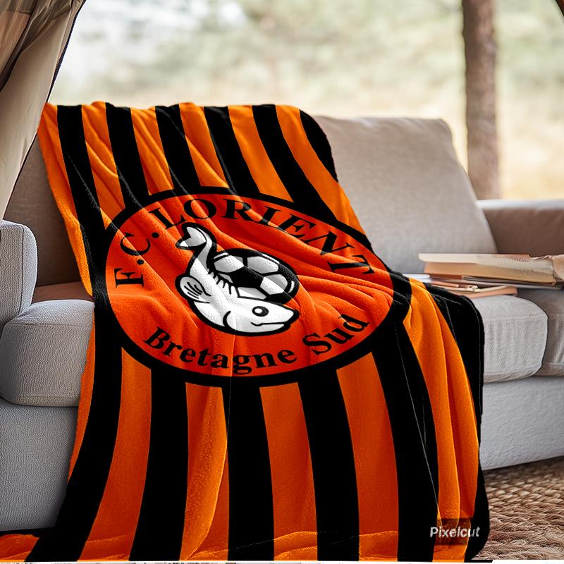 Lori-ent Football Club Blanket Lightweight Ideal Bedding Blanket Perfect for Travel, Camping, Living Rooms, Offices, Sofas, Fan Christmas gift