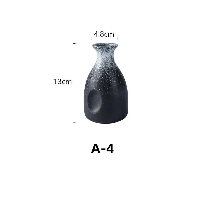 Japanese Sake Kettle Household Ceramic Baijiu Dispenser Baijiu Bottle Wine Cup Bar Restaurant Drinking Supplies Accessories