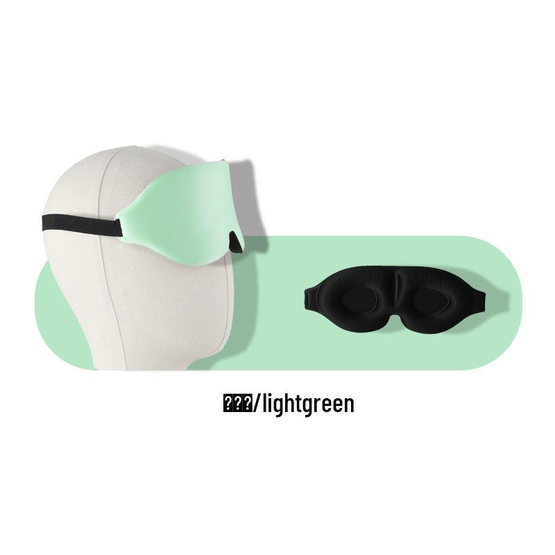 3D Stereo Light-Blocking Sleep Eye Mask - No Pressure Memory Foam for Travel & Breaks