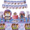 Set de vaisselle et de décoration d'anniversaire pour le groupe de filles KatsEye