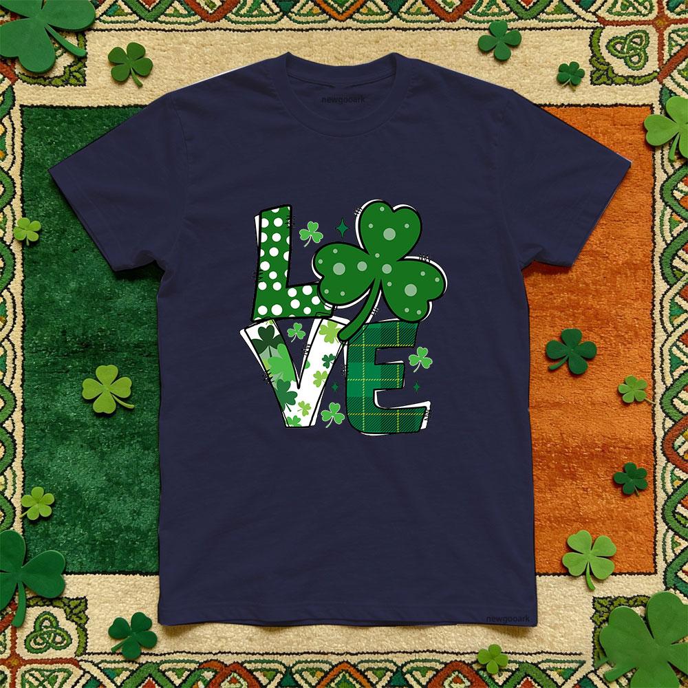 

Saint Patrick 317 green Retro t shirt Adult cotton Casual funny festival printed T shirt Unisex Women Unisex Party tee 3XL