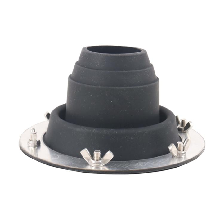 Botte de cheminée de tente résistante à la chaleur pour trou de cuisinière, Flash de toit pour tuyau de poêle, pour garages et abris