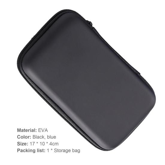 Storage Bag Multi-purpose Universal Resilient External 2.5/3.5inches Hard Drive Carry Pouch for Outdoor