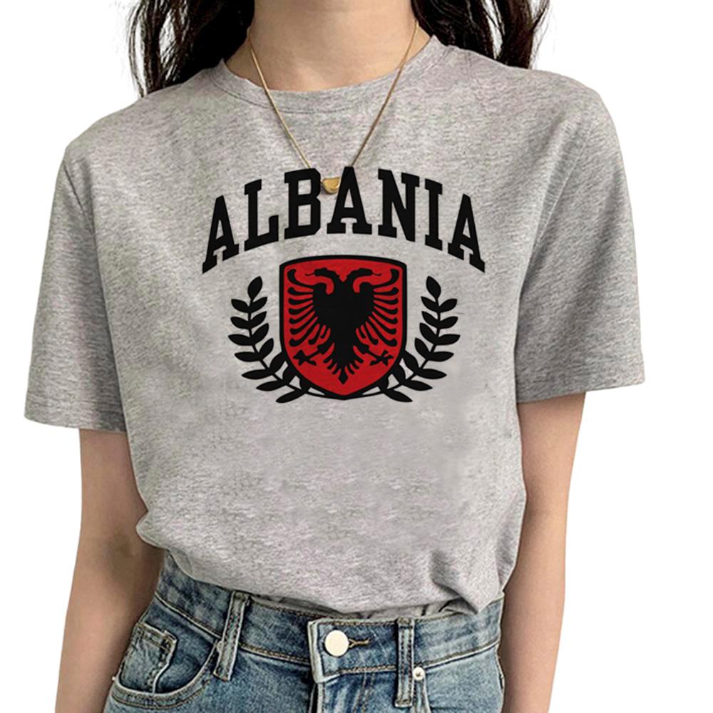 Albania top Donna maglietta grafica fumetti ragazza harajuku anime y2k vestiti