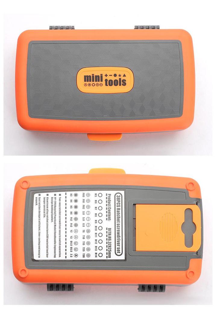 Mini Ratchet Screwdriver & Socket Set for Household Repairs