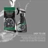 120ml Car Coating Black Wet Look Tire Polisher Shine Dressing Tire Dressing Sprayer Polishing Brightener