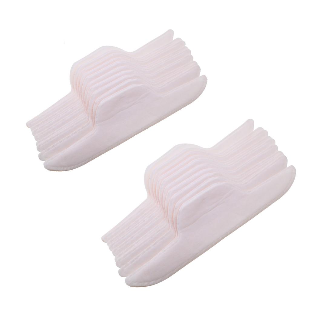 10pcs Disposable Self Adhesive Sweat Pads Hat Brim Anti-dirty Sticker Fastener for Kid Adult Clothes Collar Hat