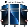 Full Cover Privacy Hydrogel Film For OPPO Realme 15 14 13 12 Pro Plus Lite 11 10 9 9i 5G Screen Protector