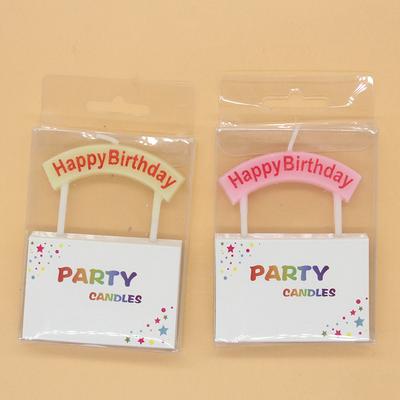 Ins Style Arch Letters Happy Birthday Candle Party Arch Banner Happy Birthday Candle