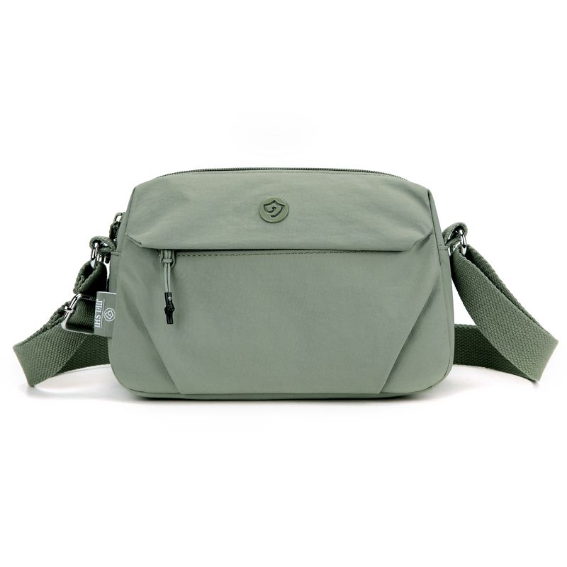 

Jielangshi New Arrival 2025 Versatile Bag Multi-Compartment Leisure Coin Purse Oxford Canvas Crossbody Shoulder Bag for Women Cang Wei