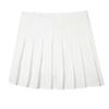 High Waist Solid Pleated Mini Skirt Women Summer Spring Korean White A-line Skirt Y2k Skort Clothes