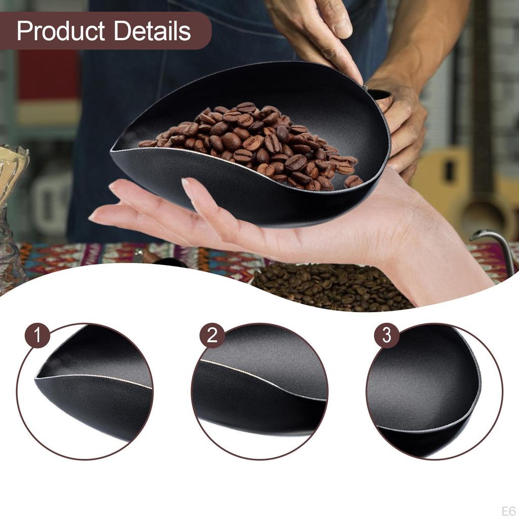 Coffee Bean Cup Loose Leaf Tea Vessel Bar Accessories Tray for Household Gift