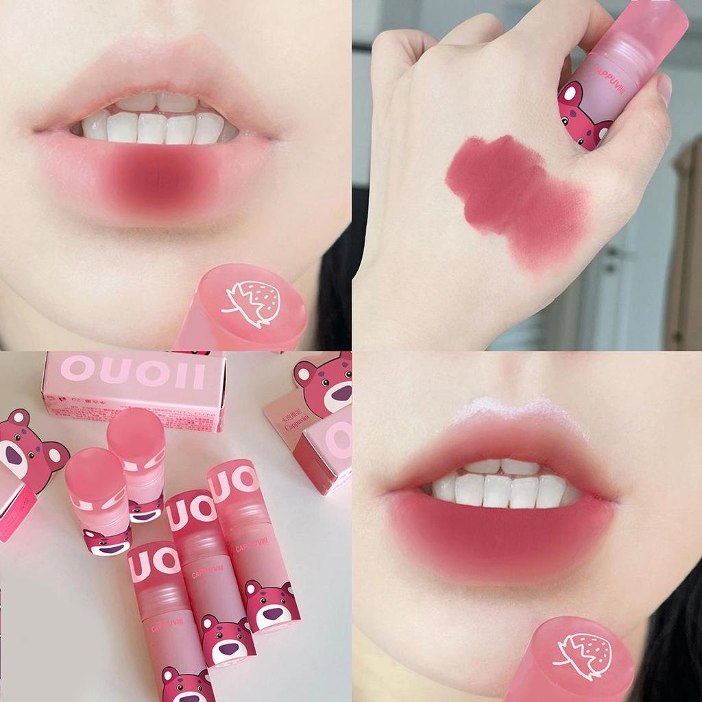 Winnie Pu Bär Samt-Matte Lip Glaze - Nicht-Klebriger Matter Lipgloss