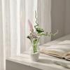 Mini Artificial Glass Flowers Hand-Blown Stained Glass Flowers Miniature Flower