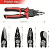 5 In 1 Multi-tool Pliers Set Quick Change Plier Head Set