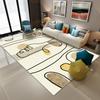 Simple Ins Living Room Light Luxury Large Area Carpet Living Room Decoration Home BB Rug Bedroom Blanket Square Soft Bath Mat