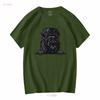 Black Russian Terrier Dog Breed Popping Up Cute Infant Toddler T Shirt Long Sleeves Vintage Washed Unisex Soft Designer Clothes