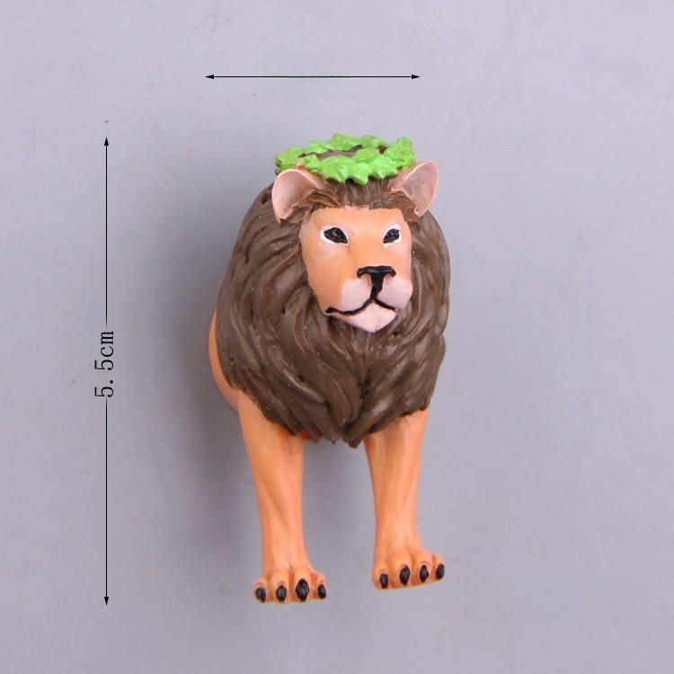 Cartoon Animal Resin Refrigerator Magnets Strong Magnetic Hold Decoration Gift