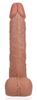Extra Long Dildo 29 X 7cm Brown