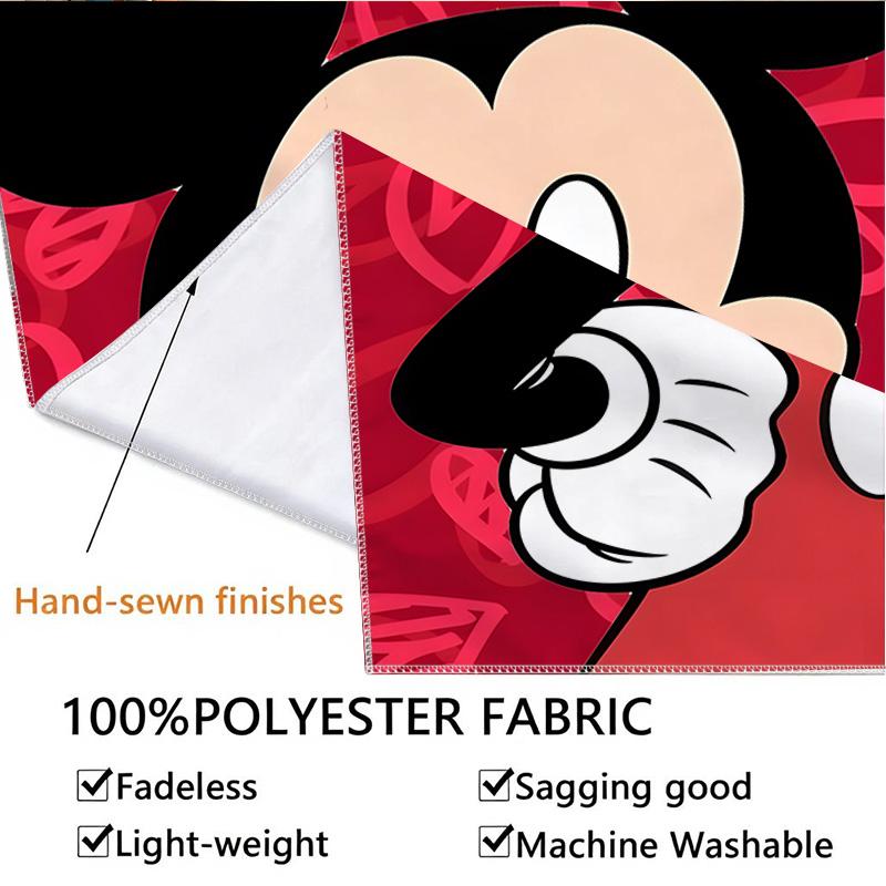 Customized Name Interior Tapestry Wall Hanging Love Magic Minnie Heartfelt Party for Home Decor Aestheticism Tapestry Large Tapestry