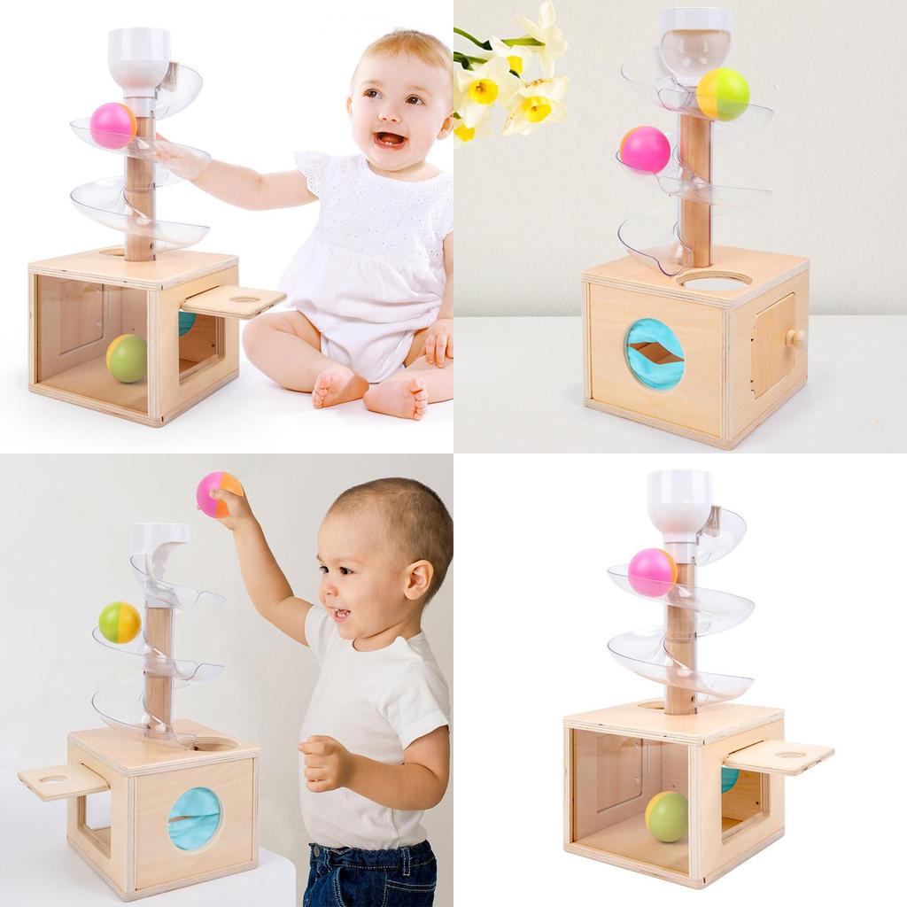 Rolling Track Ball Tower Toy Set For Preschool Learning And Education Early