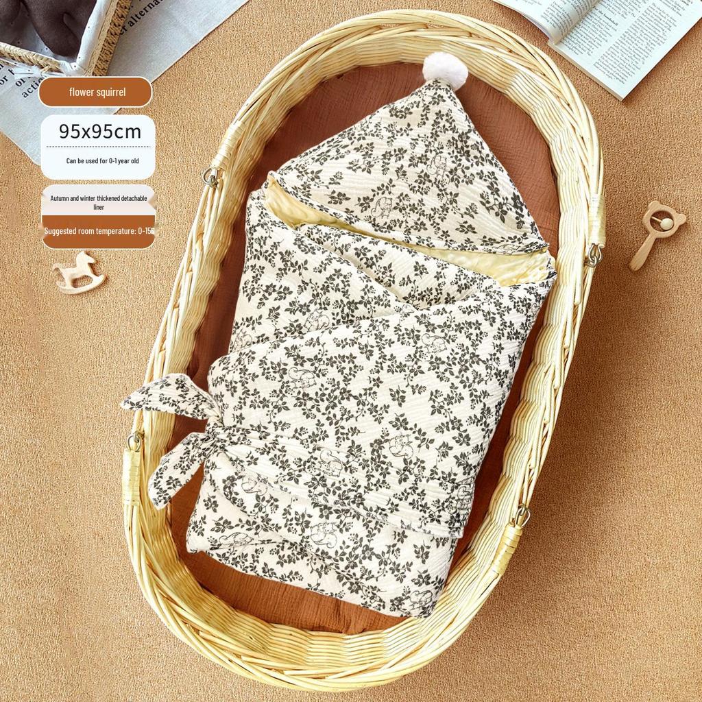Four-Season Swaddle: Newborn Cotton Blanket for All-Year Comfort