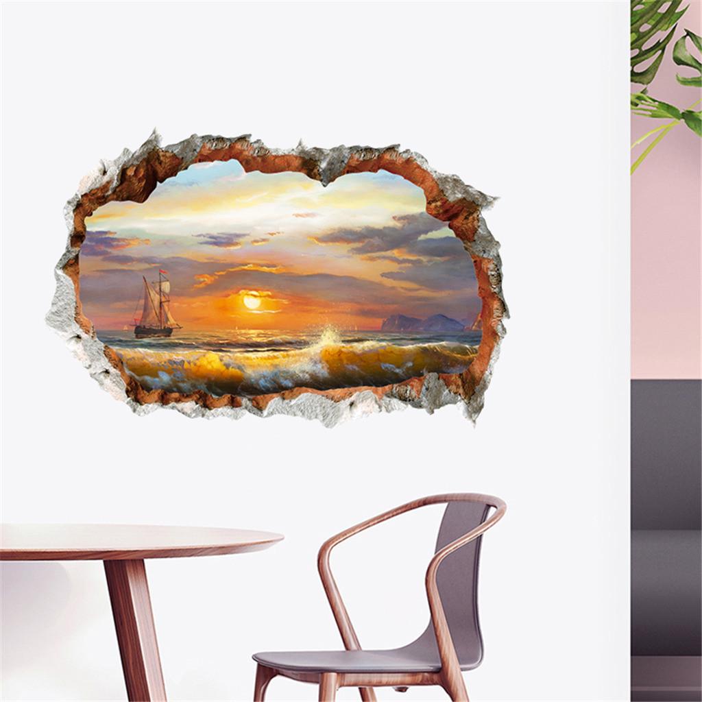 3D DIY семейный домашний стикер стены съемные настенные наклейки виниловые художественные — фото 7