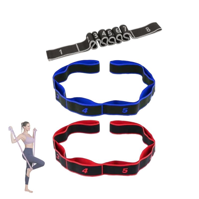 Tanz Yoga Dehnband Mit Nummer Fitness Widerstandsband Übung Zugband Für Pilates Tanz Gymnastik