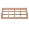 1:12 Dollhouse Miniature Wooden 12-Pane Window Frame Model Accessories Toys