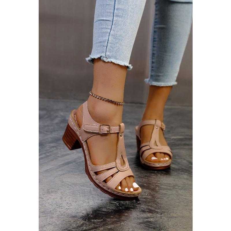 Foreign Trade Summer New Women's Wedge Platform Sandals Cross-border Large Size Fish Mouth Wedge Sandals